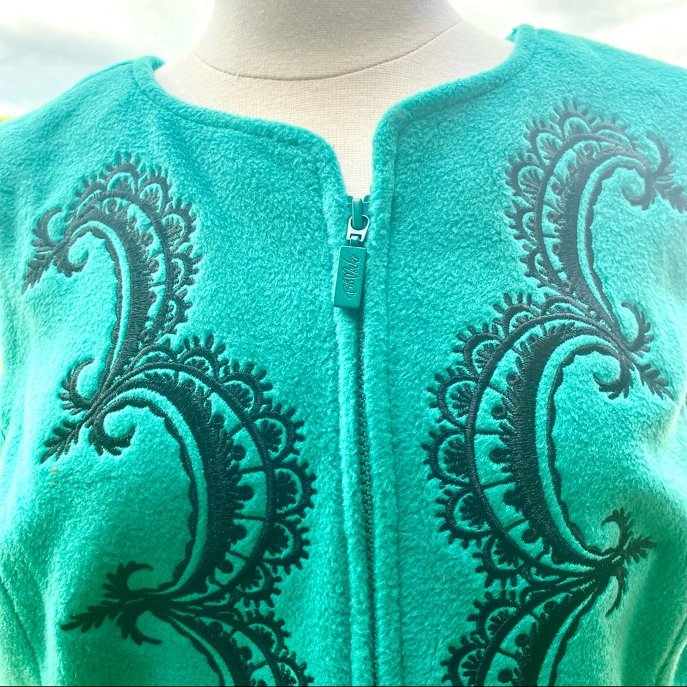 Bob Mackie Embroidered Vest - Picture 7 of 16